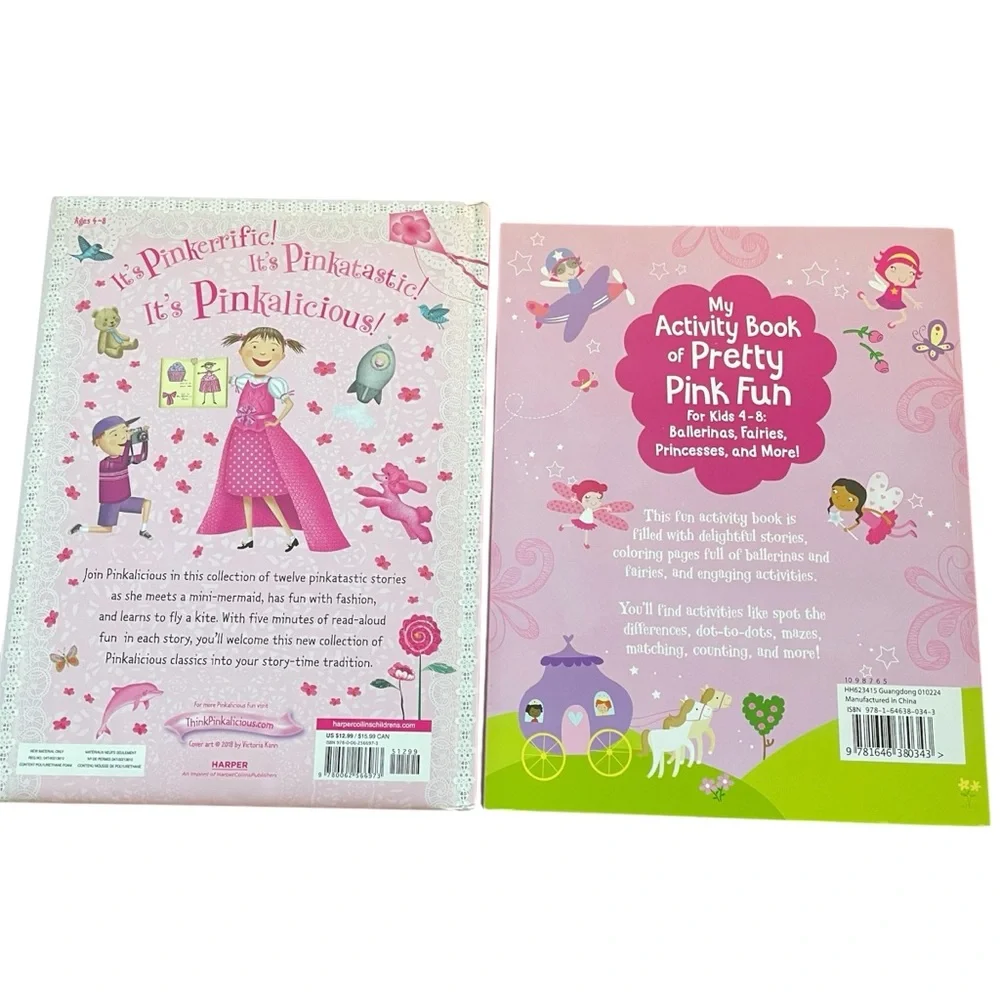 My Activity Book of Pretty Pink Fun & 5-Minute Pinkalicious Stories Bo…